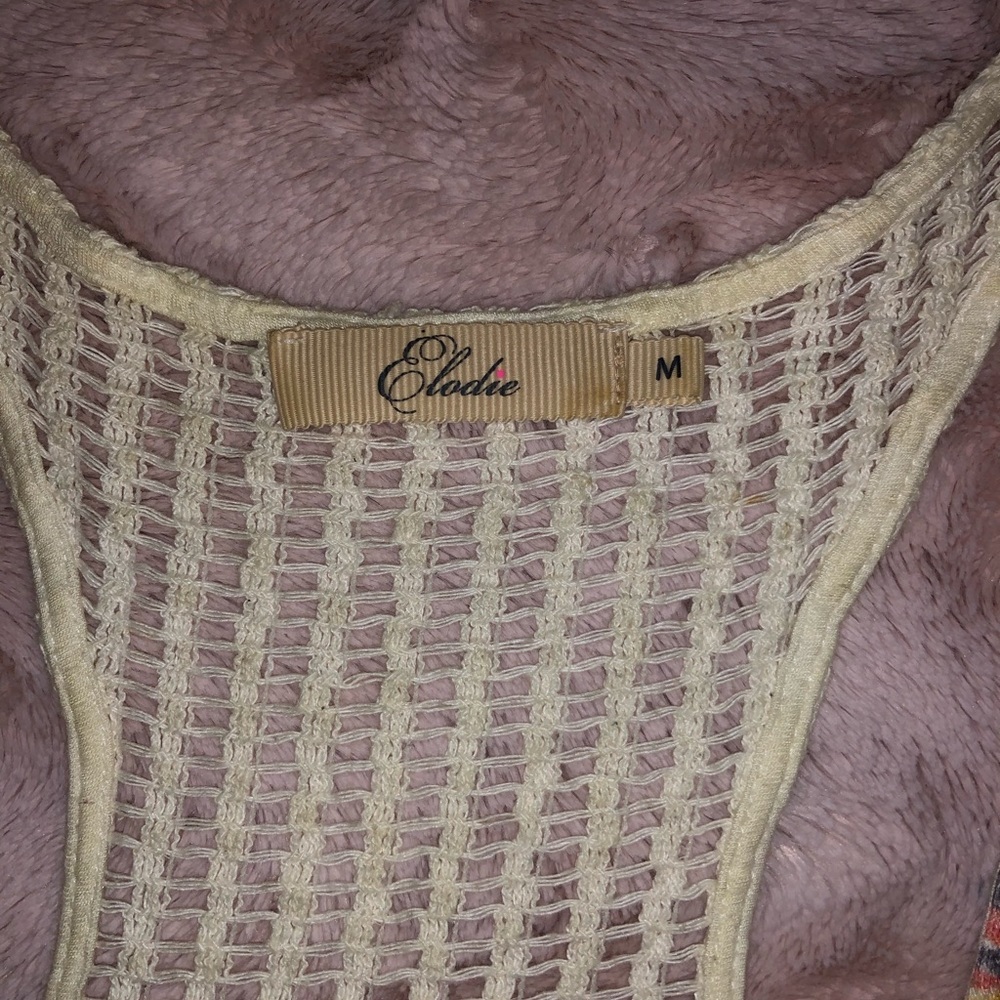 New Tribal Patterned Tank - Picture 2 of 3